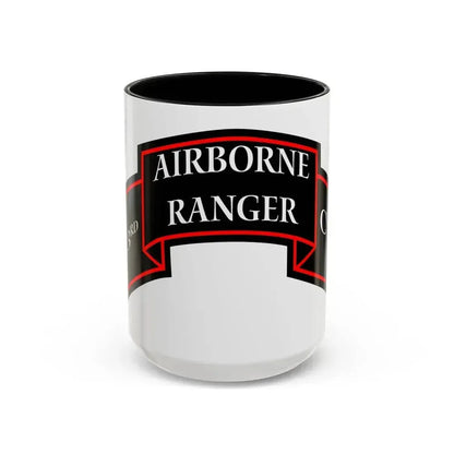3rd Ranger Infantry Company (U.S. Army) Accent Coffee Mug 15oz Black - Go Mug Yourself