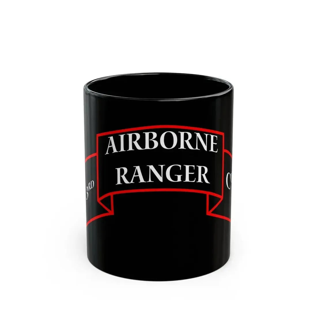 3rd Ranger Infantry Company (U.S. Army) Black Coffee Mug 11oz - Go Mug Yourself
