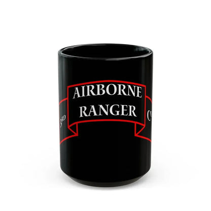 3rd Ranger Infantry Company (U.S. Army) Black Coffee Mug 15oz - Go Mug Yourself