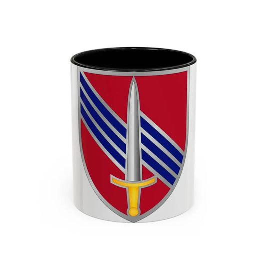 3rd Security Force Assistance Brigade (U.S. Army) Accent Coffee Mug 11oz Black - Go Mug Yourself
