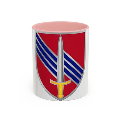 3rd Security Force Assistance Brigade (U.S. Army) Accent Coffee Mug 11oz Pink - Go Mug Yourself