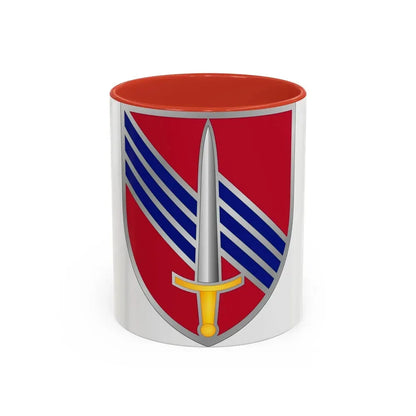 3rd Security Force Assistance Brigade (U.S. Army) Accent Coffee Mug 11oz Red - Go Mug Yourself
