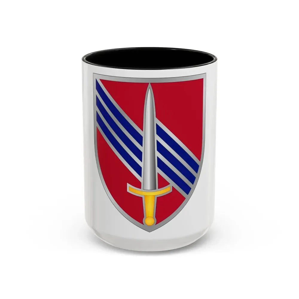 3rd Security Force Assistance Brigade (U.S. Army) Accent Coffee Mug 15oz Black - Go Mug Yourself