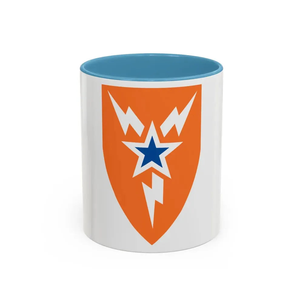 3rd Signal Brigade (U.S. Army) Accent Coffee Mug 11oz Light Blue - Go Mug Yourself