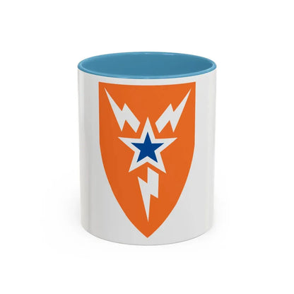 3rd Signal Brigade (U.S. Army) Accent Coffee Mug 11oz Light Blue - Go Mug Yourself