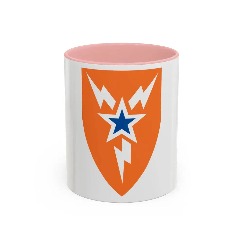 3rd Signal Brigade (U.S. Army) Accent Coffee Mug 11oz Pink - Go Mug Yourself