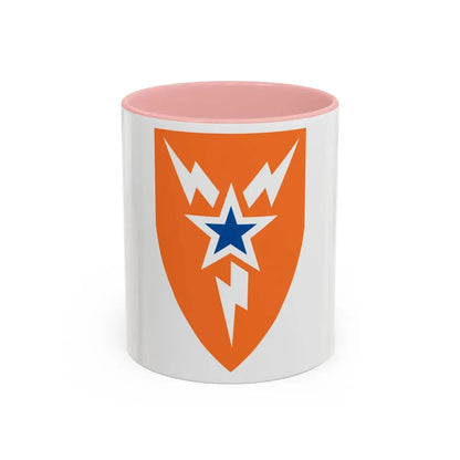 3rd Signal Brigade (U.S. Army) Accent Coffee Mug 11oz Pink - Go Mug Yourself