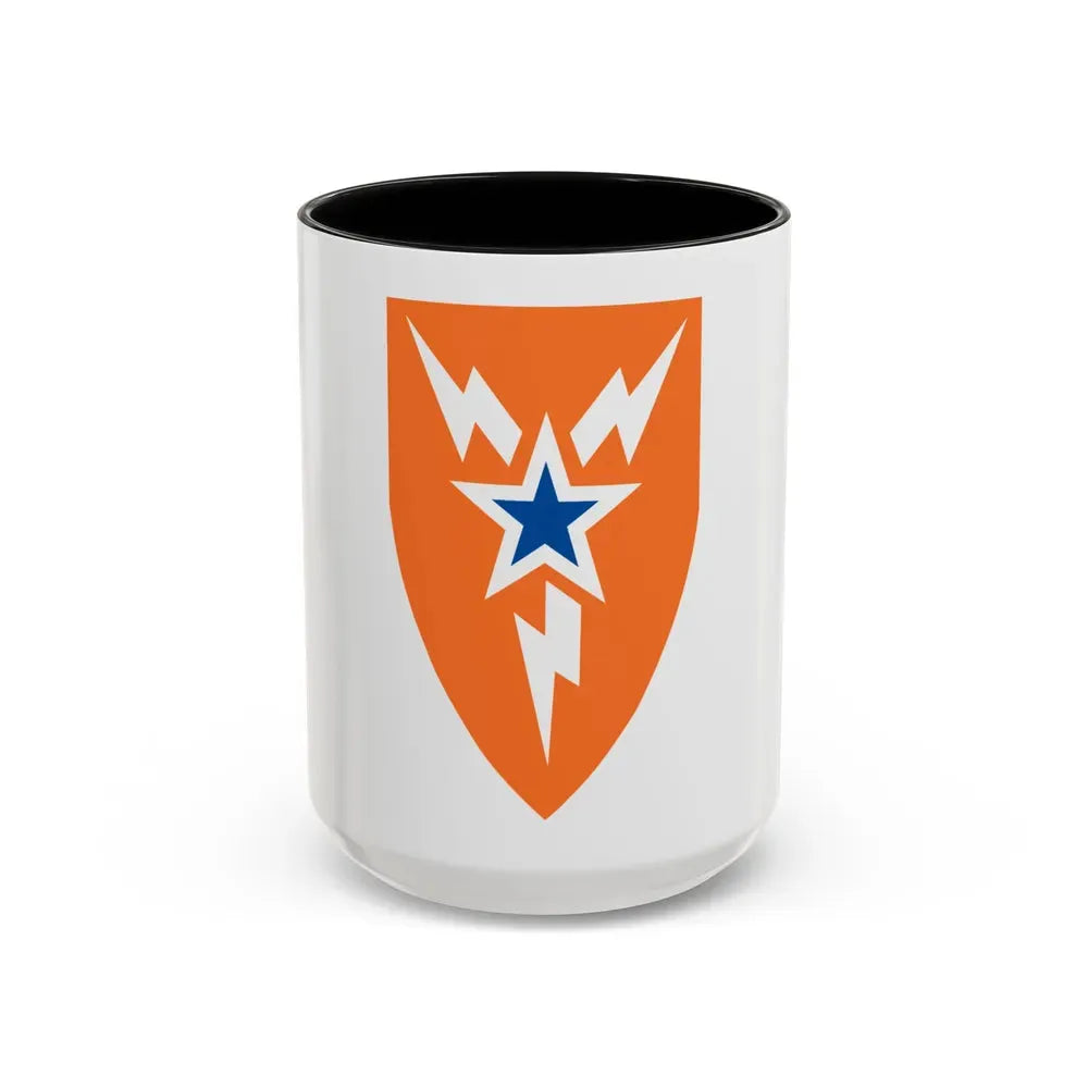 3rd Signal Brigade (U.S. Army) Accent Coffee Mug 15oz Black - Go Mug Yourself