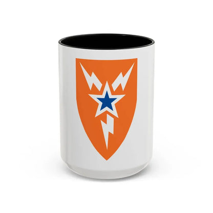 3rd Signal Brigade (U.S. Army) Accent Coffee Mug 15oz Black - Go Mug Yourself