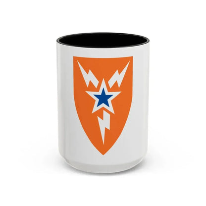 3rd Signal Brigade (U.S. Army) Accent Coffee Mug 15oz Black - Go Mug Yourself