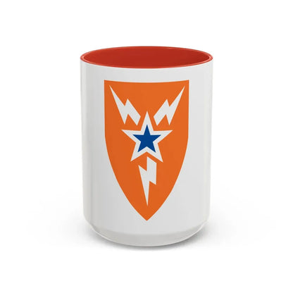 3rd Signal Brigade (U.S. Army) Accent Coffee Mug 15oz Red - Go Mug Yourself
