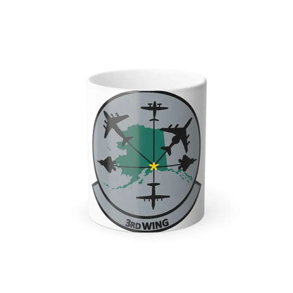 3rd Wing v2 (U.S. Air Force) Color Changing Coffee Mug 11oz - Go Mug Yourself