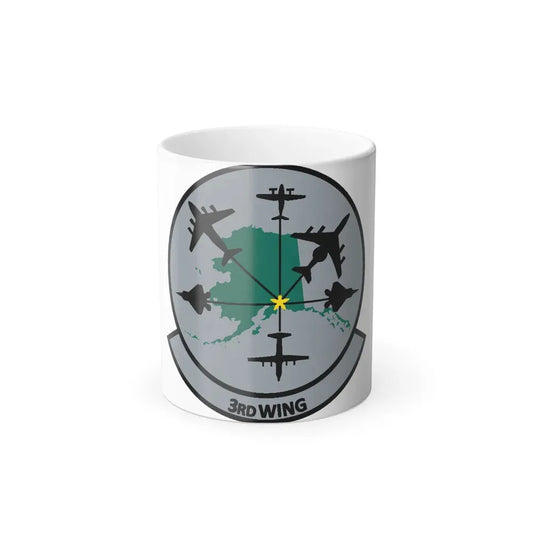 3rd Wing v2 (U.S. Air Force) Color Changing Coffee Mug 11oz - Go Mug Yourself