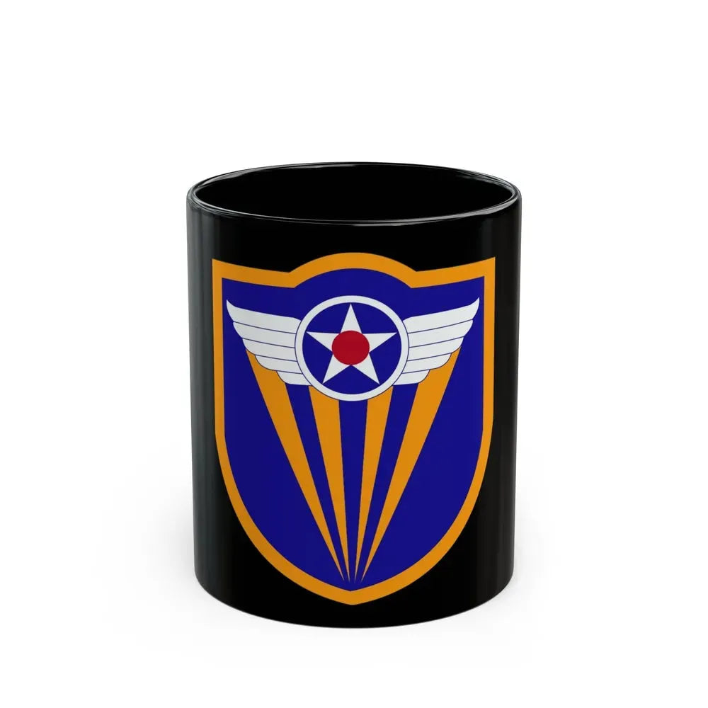 4 Air Force (U.S. Army) Black Coffee Mug 11oz - Go Mug Yourself