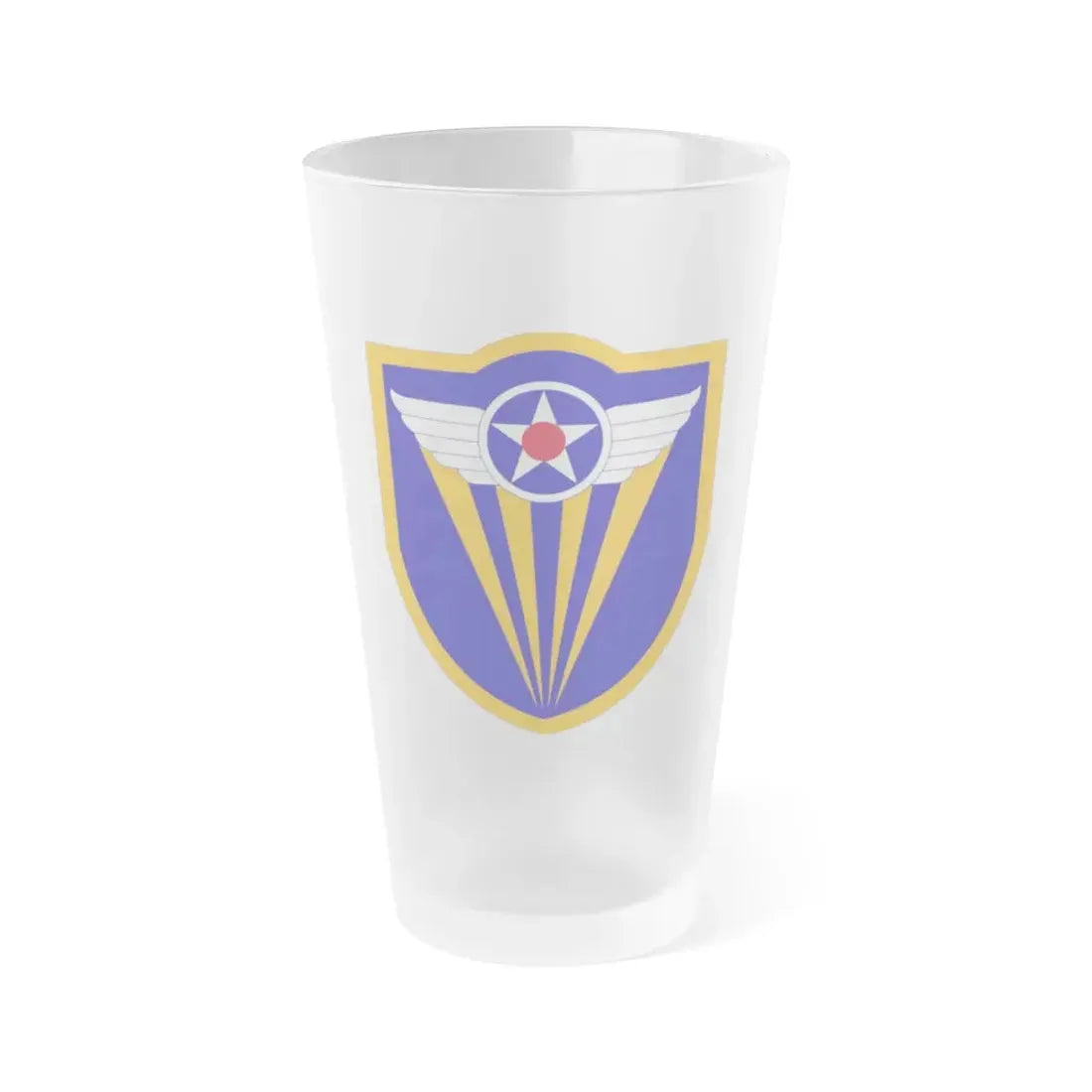 4 Air Force (U.S. Army) Frosted Pint Glass 16oz Default Title - Go Mug Yourself