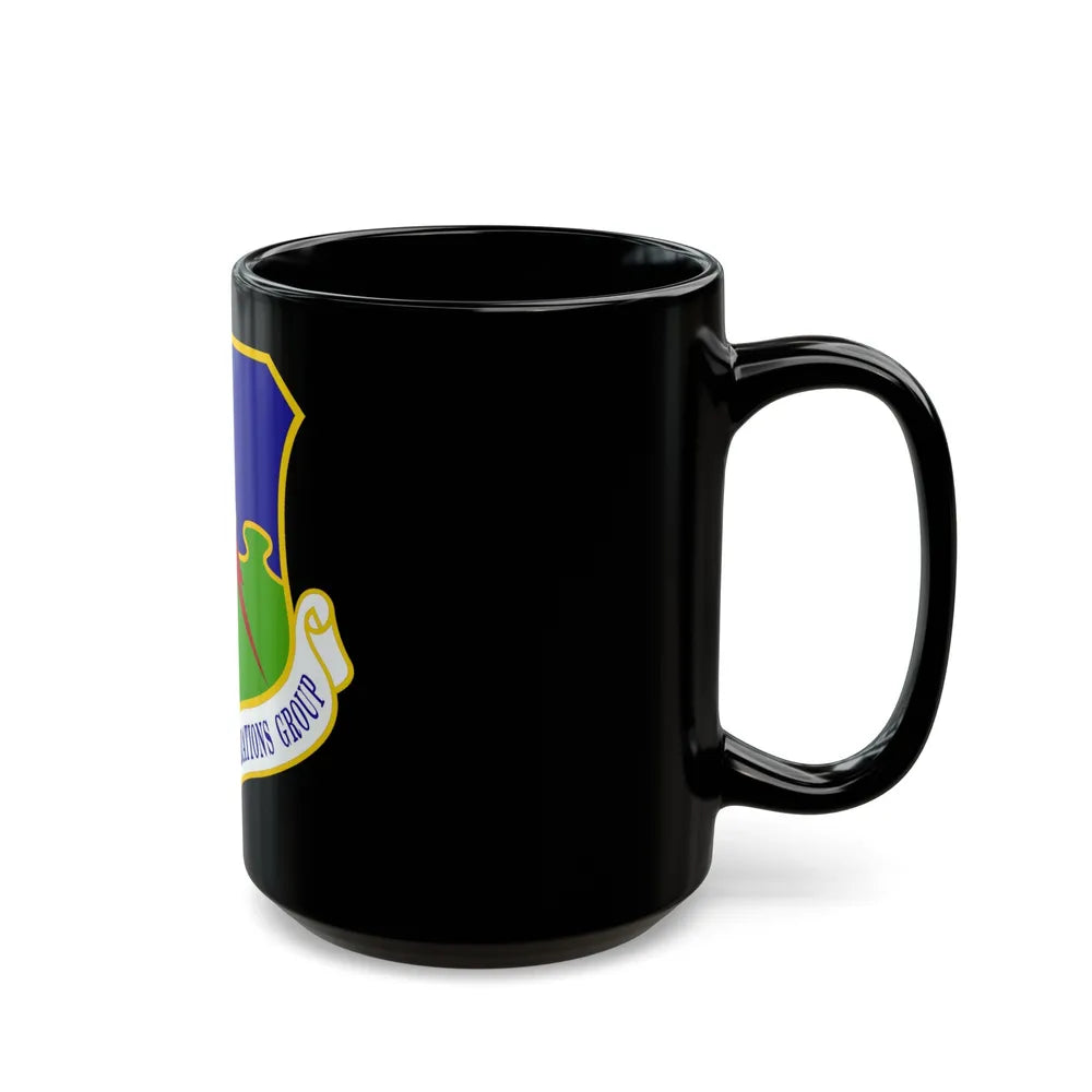 4 Air Support Operations Group USAFE (U.S. Air Force) Black Coffee Mug-Go Mug Yourself