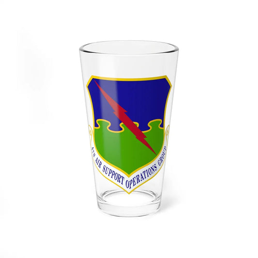 4 Air Support Operations Group USAFE (U.S. Air Force) Pint Glass 16oz-16oz-Go Mug Yourself