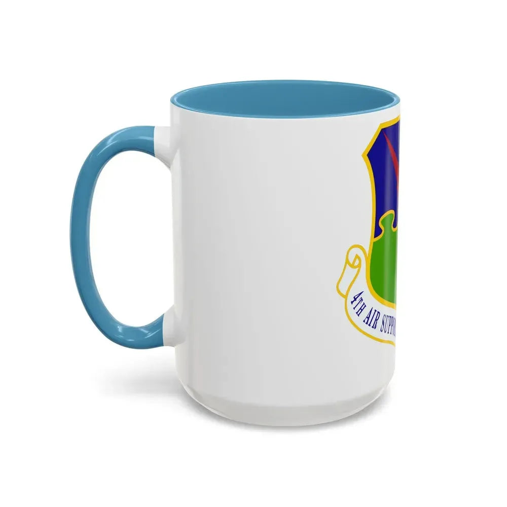 4 Air Support Operations Group USAFE (U.S. Air Force) Accent Coffee Mug - Go Mug Yourself