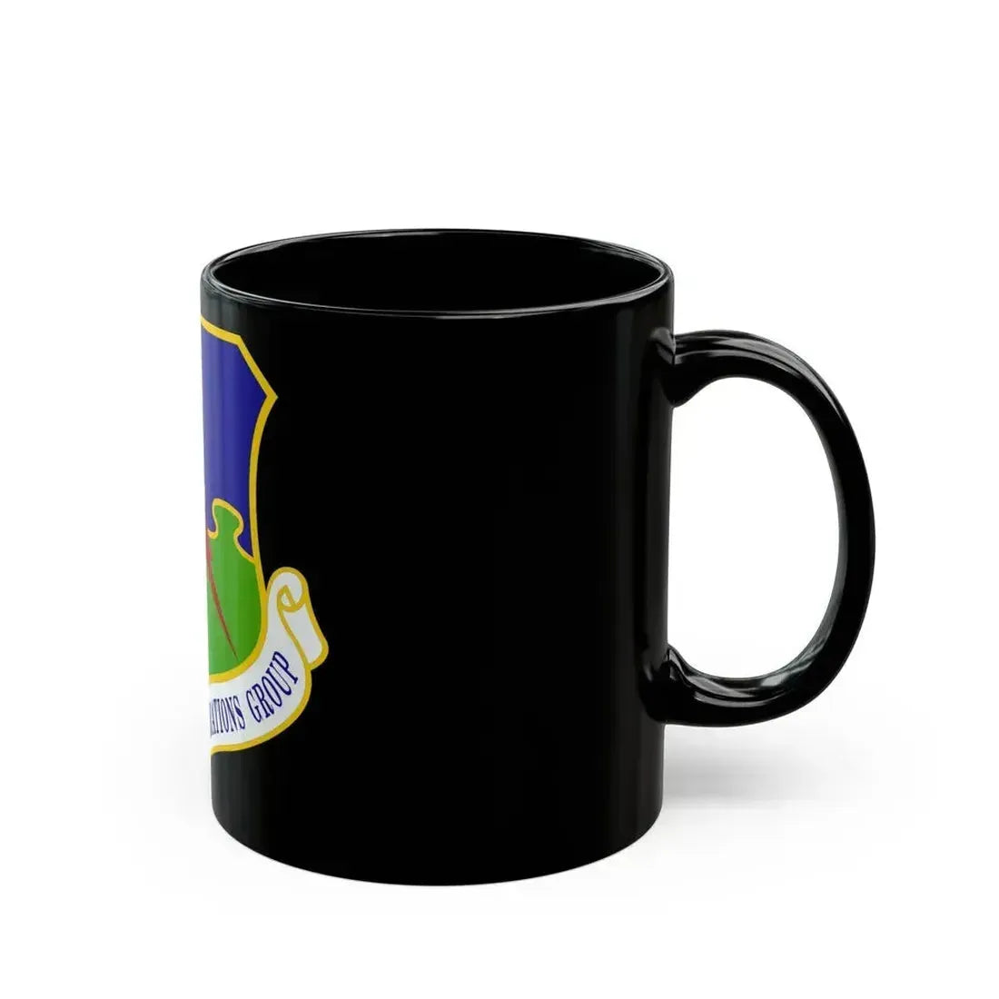 4 Air Support Operations Group USAFE (U.S. Air Force) Black Coffee Mug - Go Mug Yourself