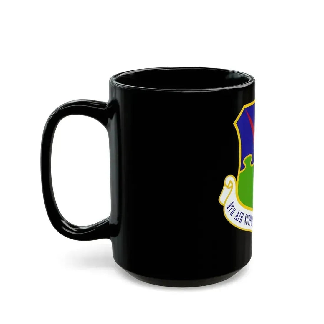 4 Air Support Operations Group USAFE (U.S. Air Force) Black Coffee Mug - Go Mug Yourself