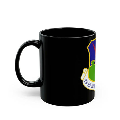 4 Air Support Operations Group USAFE (U.S. Air Force) Black Coffee Mug - Go Mug Yourself