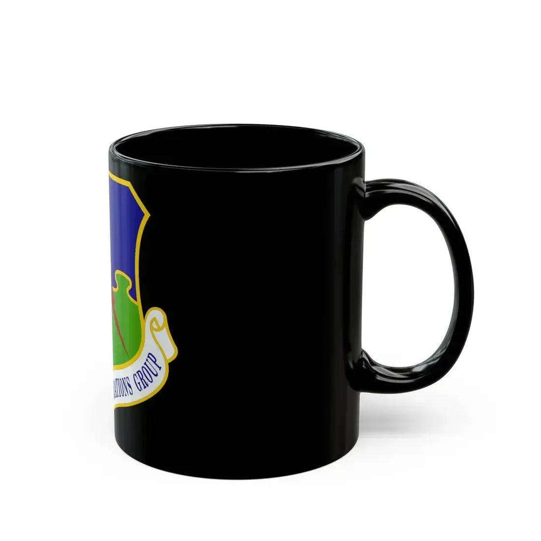 4 Air Support Operations Group USAFE (U.S. Air Force) Black Coffee Mug - Go Mug Yourself