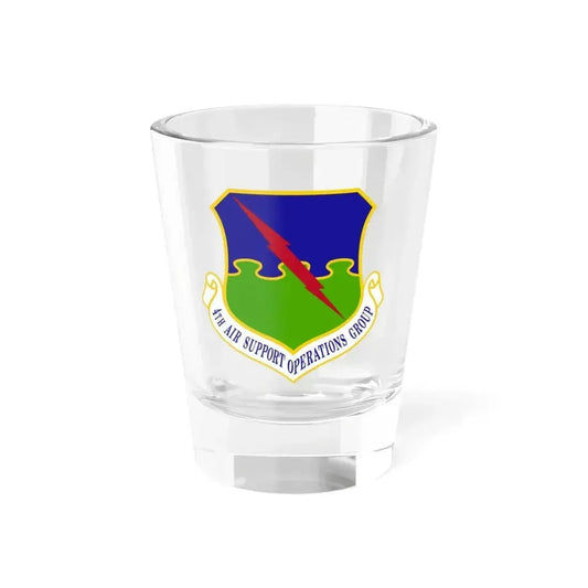 4 Air Support Operations Group USAFE (U.S. Air Force) Shot Glass 1.5oz 1.5oz - Go Mug Yourself