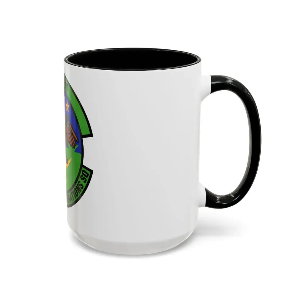 4 Air Support Operations Sq USAFE (U.S. Air Force) Accent Coffee Mug - Go Mug Yourself