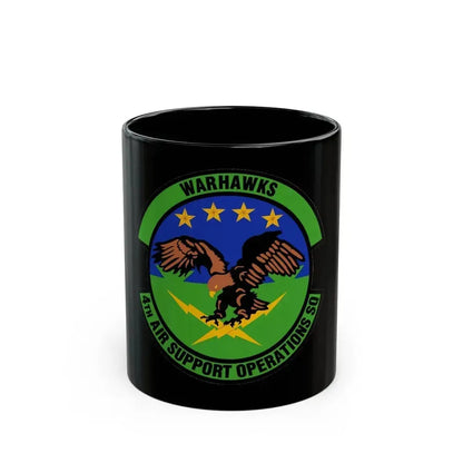 4 Air Support Operations Sq USAFE (U.S. Air Force) Black Coffee Mug 11oz - Go Mug Yourself