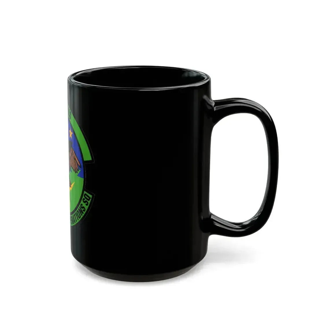 4 Air Support Operations Sq USAFE (U.S. Air Force) Black Coffee Mug - Go Mug Yourself