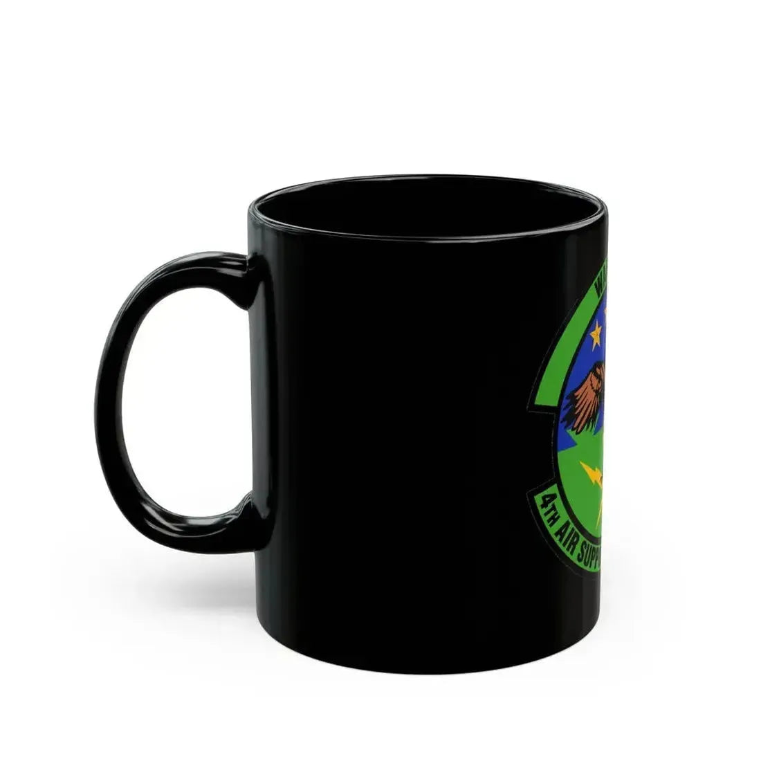 4 Air Support Operations Sq USAFE (U.S. Air Force) Black Coffee Mug - Go Mug Yourself