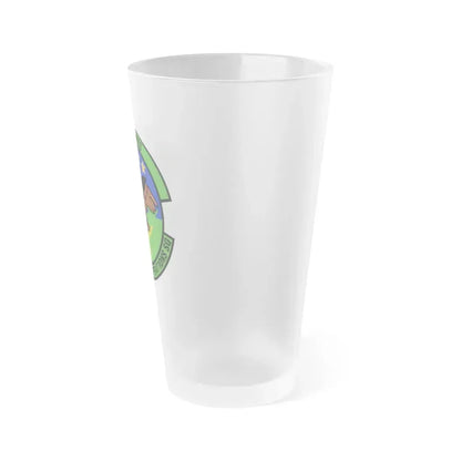 4 Air Support Operations Sq USAFE (U.S. Air Force) Frosted Pint Glass 16oz - Go Mug Yourself