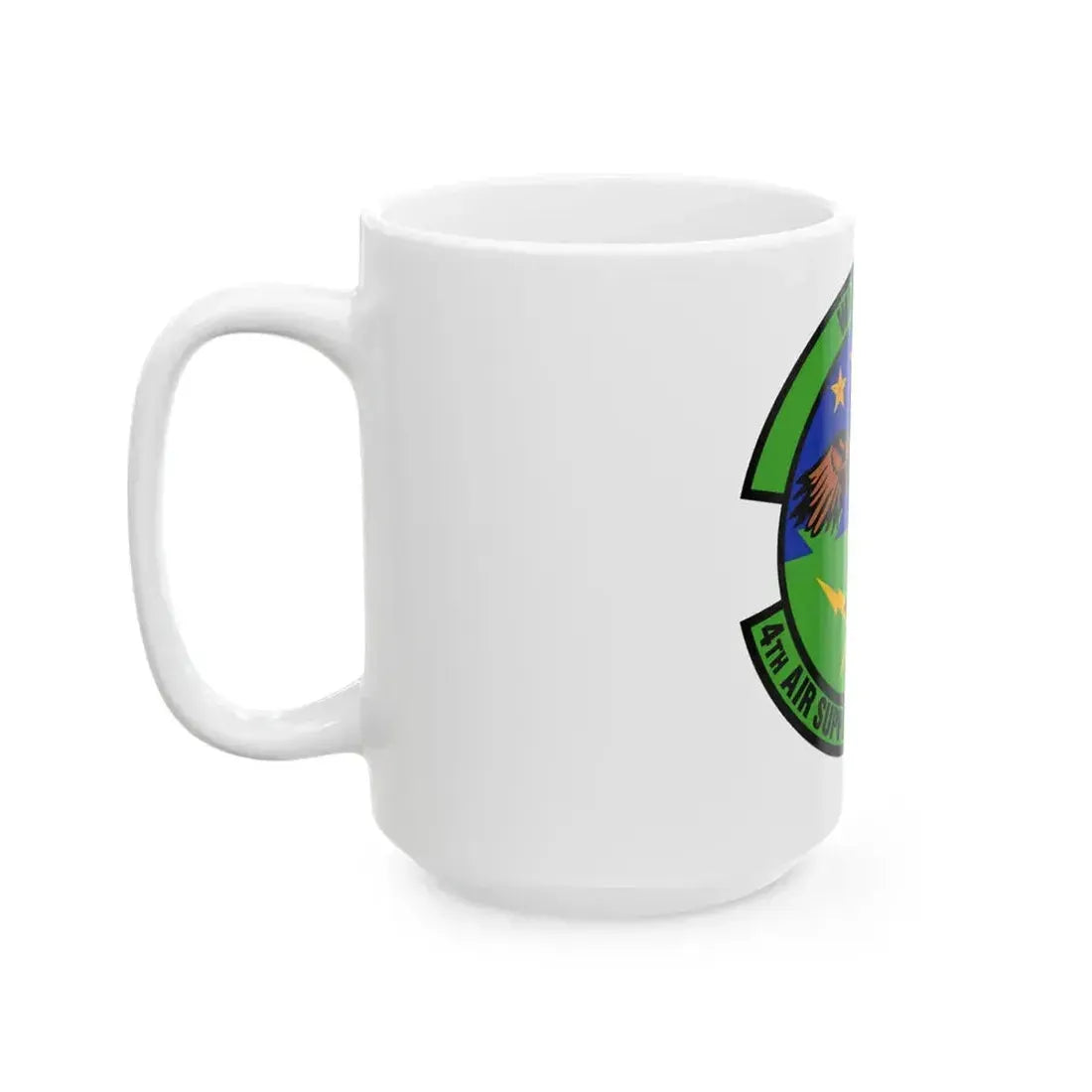 4 Air Support Operations Sq USAFE (U.S. Air Force) White Coffee Mug - Go Mug Yourself