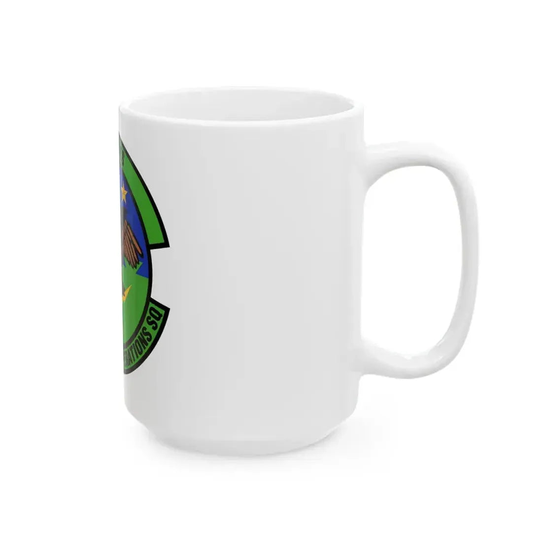 4 Air Support Operations Sq USAFE (U.S. Air Force) White Coffee Mug - Go Mug Yourself