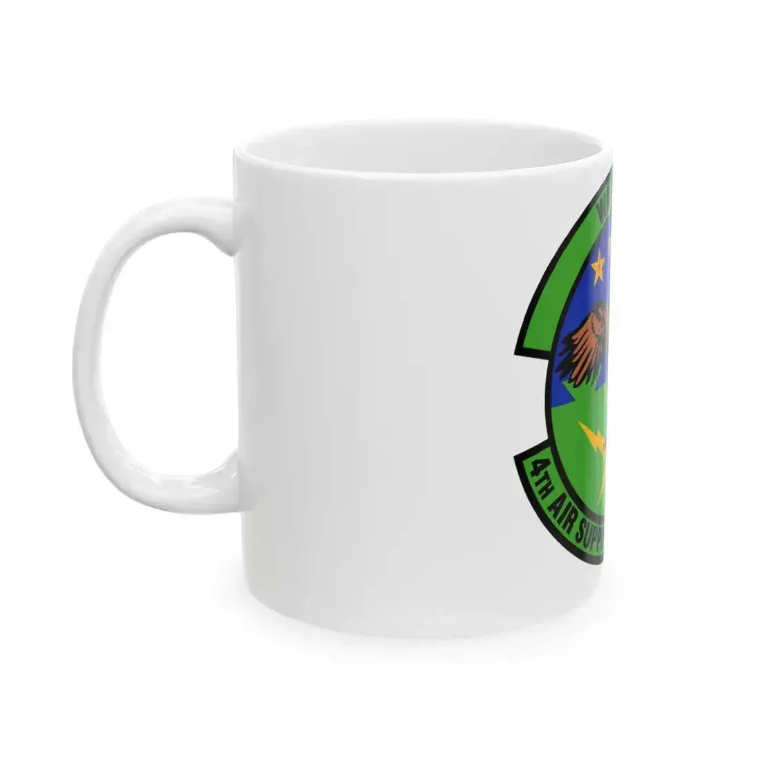 4 Air Support Operations Sq USAFE (U.S. Air Force) White Coffee Mug - Go Mug Yourself