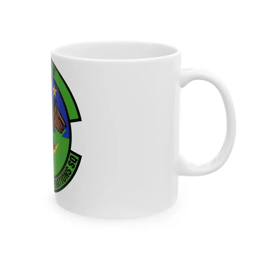4 Air Support Operations Sq USAFE (U.S. Air Force) White Coffee Mug - Go Mug Yourself