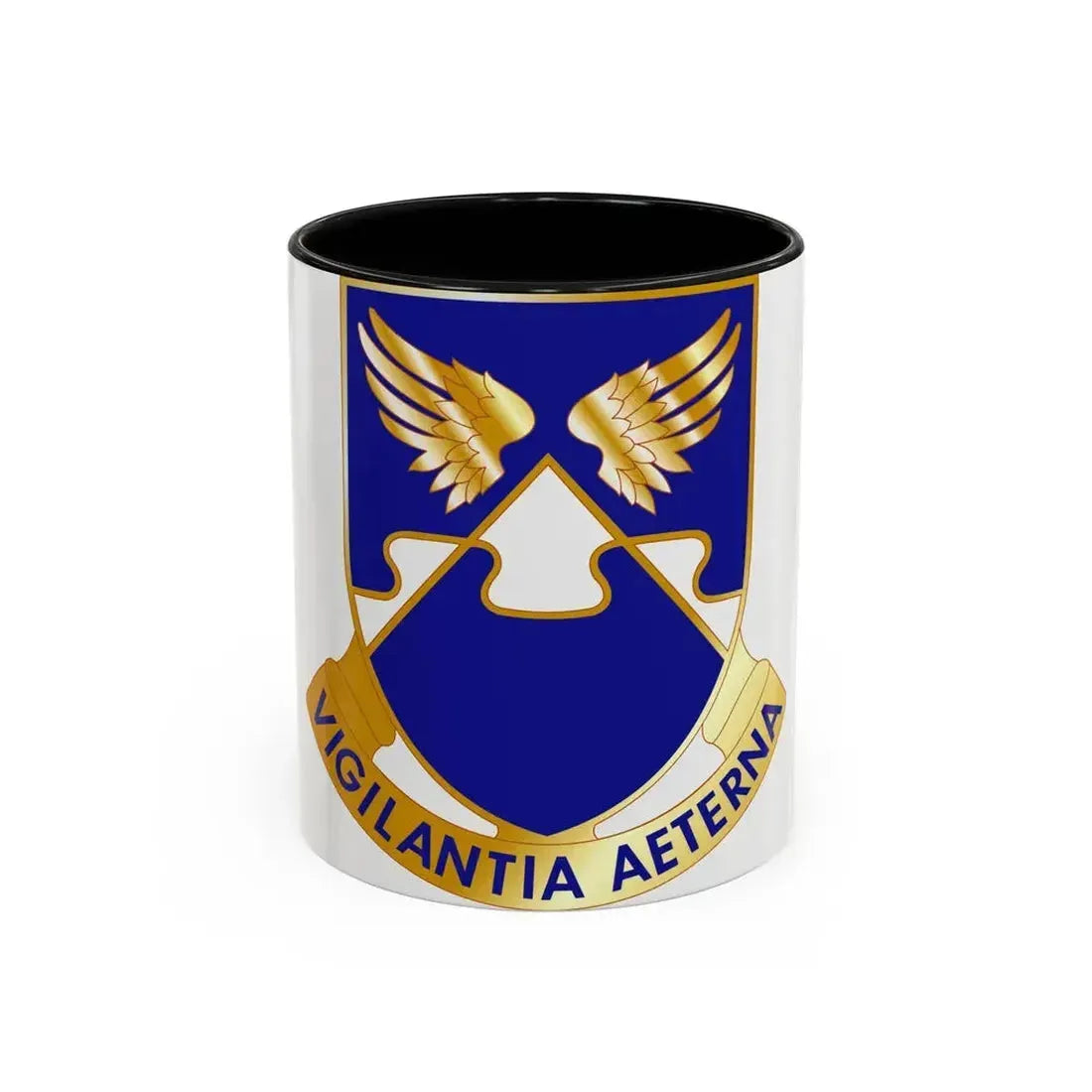 4 Aviation Regiment (U.S. Army) Accent Coffee Mug 11oz Black - Go Mug Yourself
