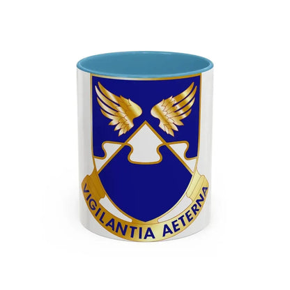4 Aviation Regiment (U.S. Army) Accent Coffee Mug 11oz Light Blue - Go Mug Yourself