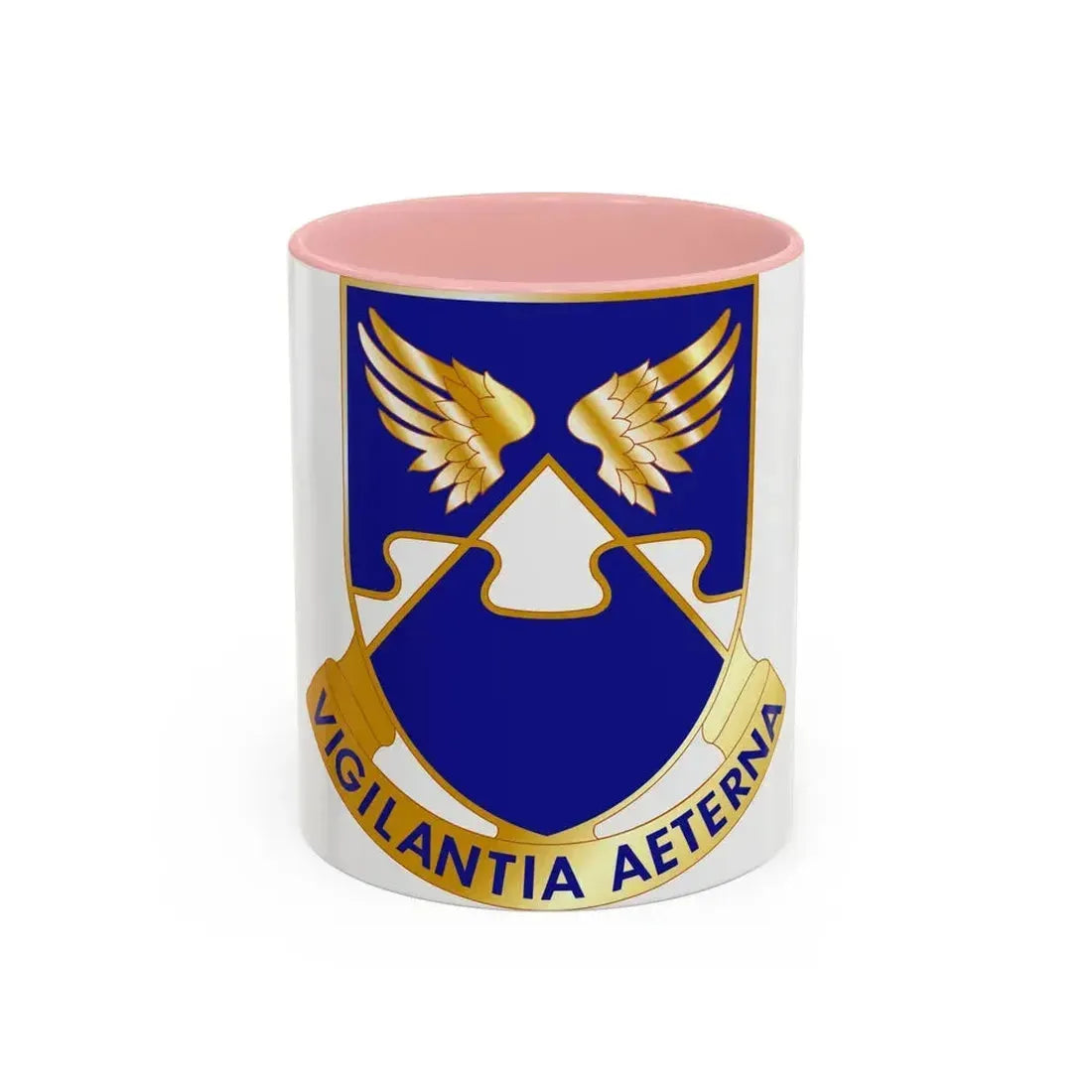 4 Aviation Regiment (U.S. Army) Accent Coffee Mug 11oz Pink - Go Mug Yourself