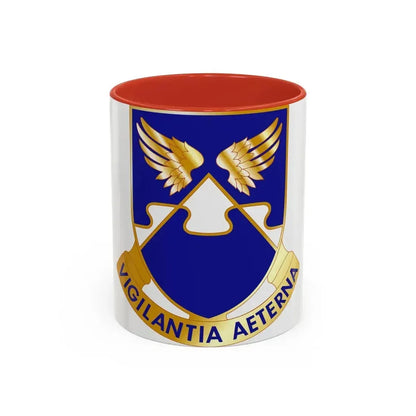 4 Aviation Regiment (U.S. Army) Accent Coffee Mug 11oz Red - Go Mug Yourself