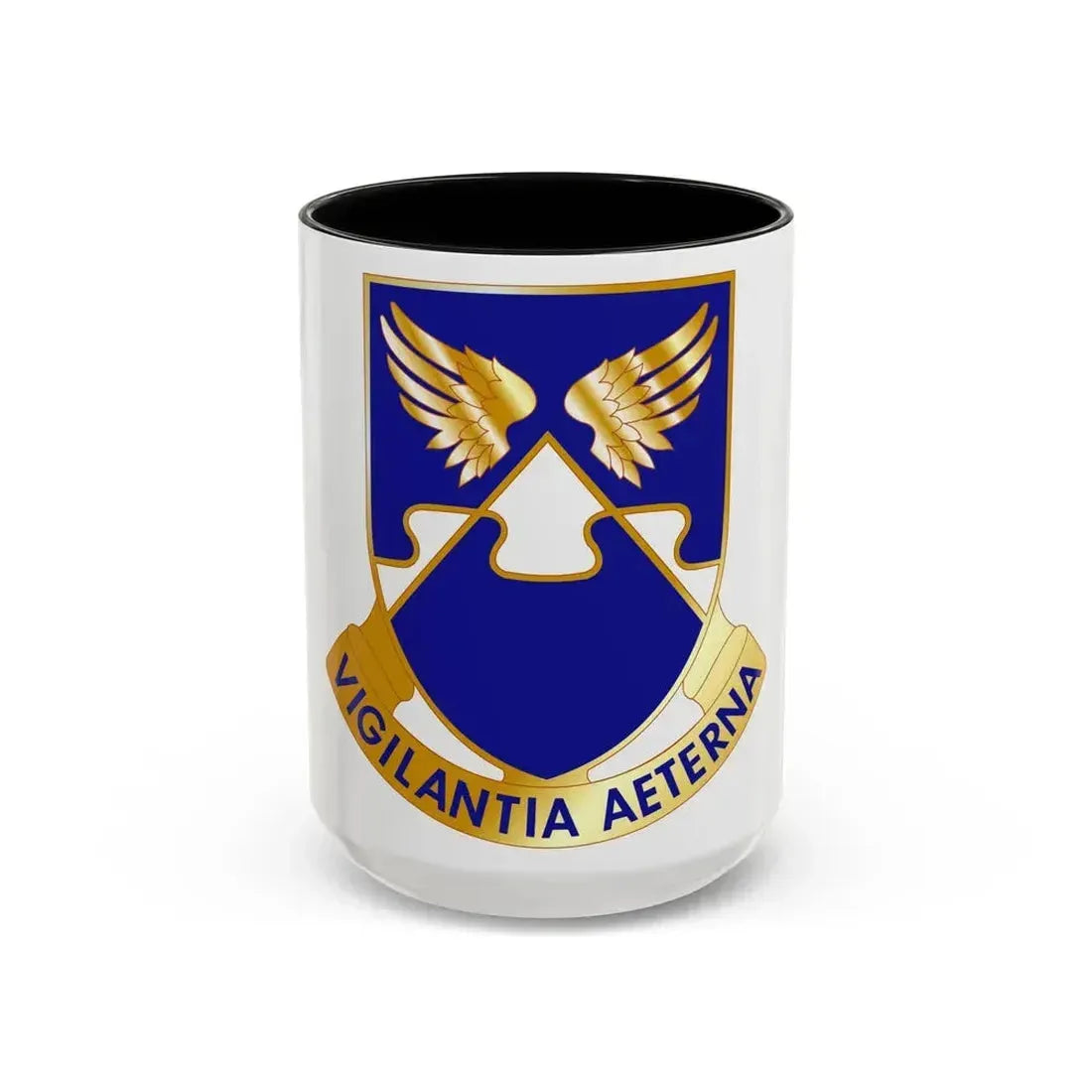 4 Aviation Regiment (U.S. Army) Accent Coffee Mug 15oz Black - Go Mug Yourself