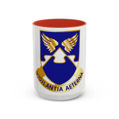 4 Aviation Regiment (U.S. Army) Accent Coffee Mug 15oz Red - Go Mug Yourself
