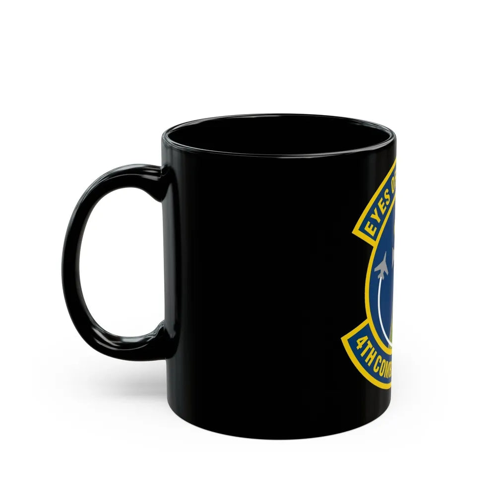 4 Combat Camera Squadron (U.S. Air Force) Black Coffee Mug-Go Mug Yourself