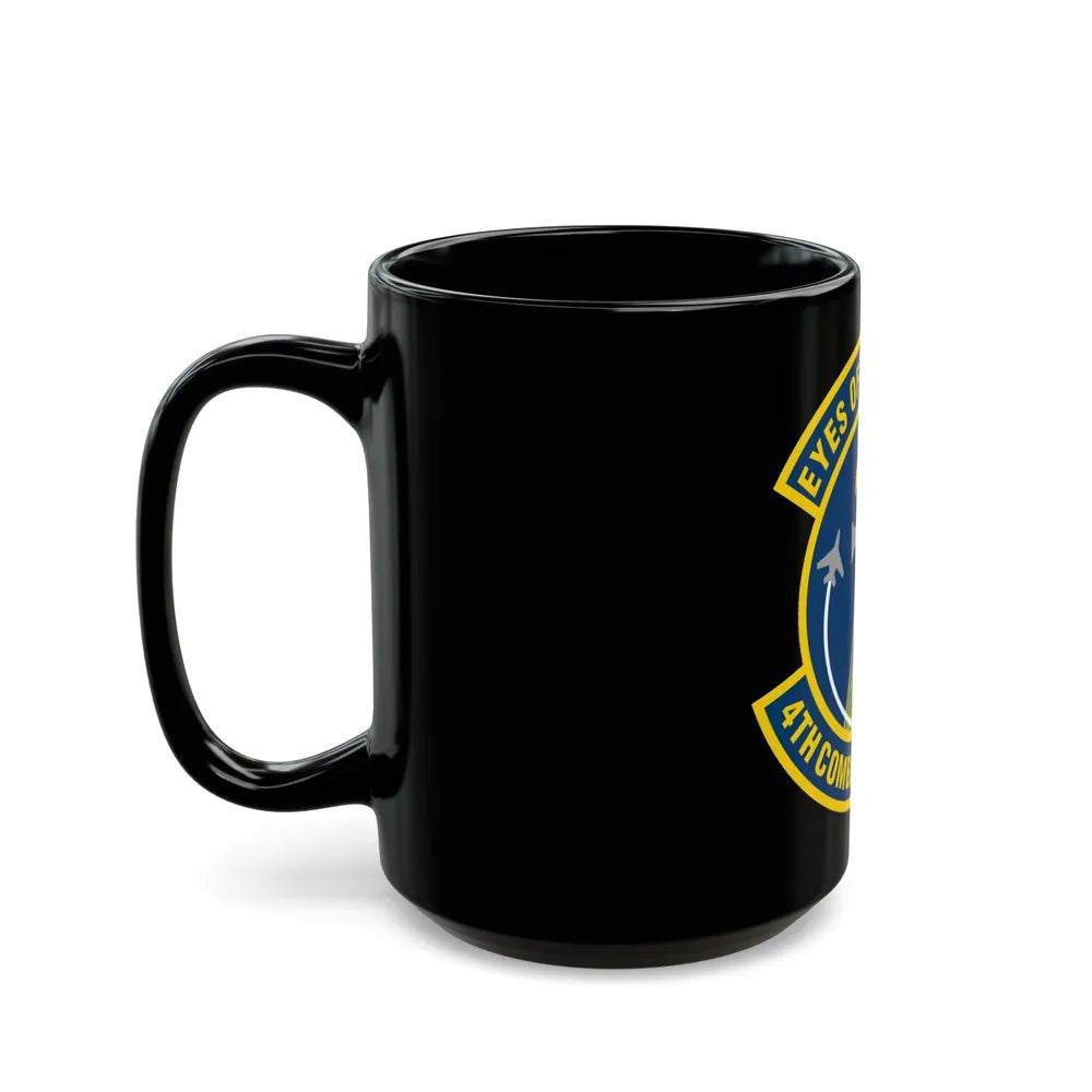 4 Combat Camera Squadron (U.S. Air Force) Black Coffee Mug-Go Mug Yourself