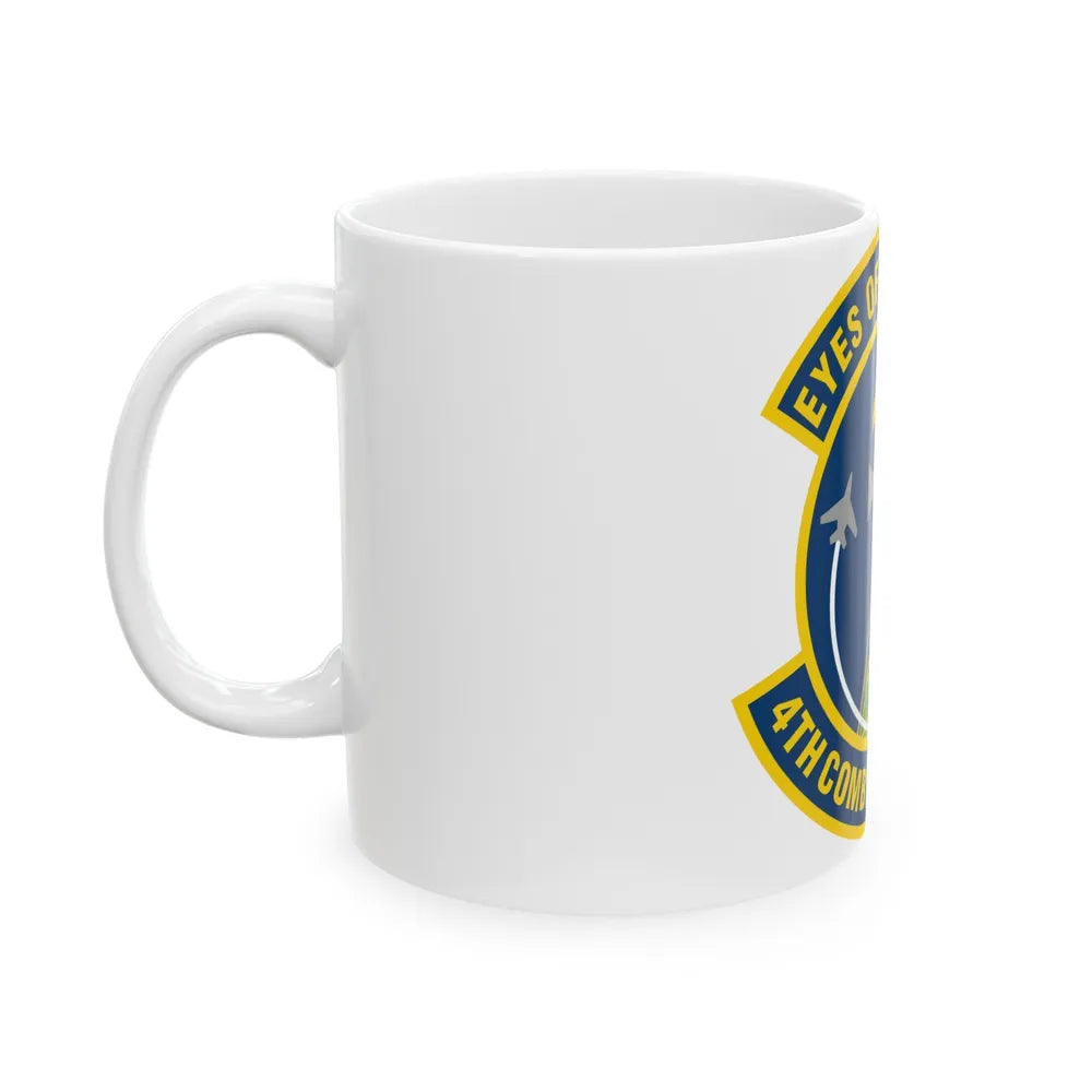 4 Combat Camera Squadron (U.S. Air Force) White Coffee Mug-Go Mug Yourself