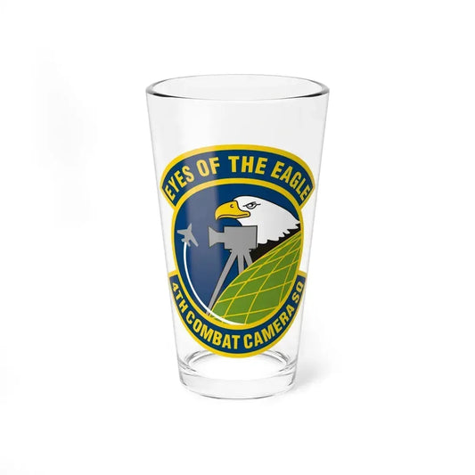 4 Combat Camera Squadron (U.S. Air Force) Pint Glass 16oz 16oz - Go Mug Yourself