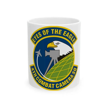 4 Combat Camera Squadron (U.S. Air Force) White Coffee Mug 11oz - Go Mug Yourself