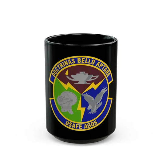 4 Combat Training Squadron USAFE (U.S. Air Force) Black Coffee Mug 15oz - Go Mug Yourself