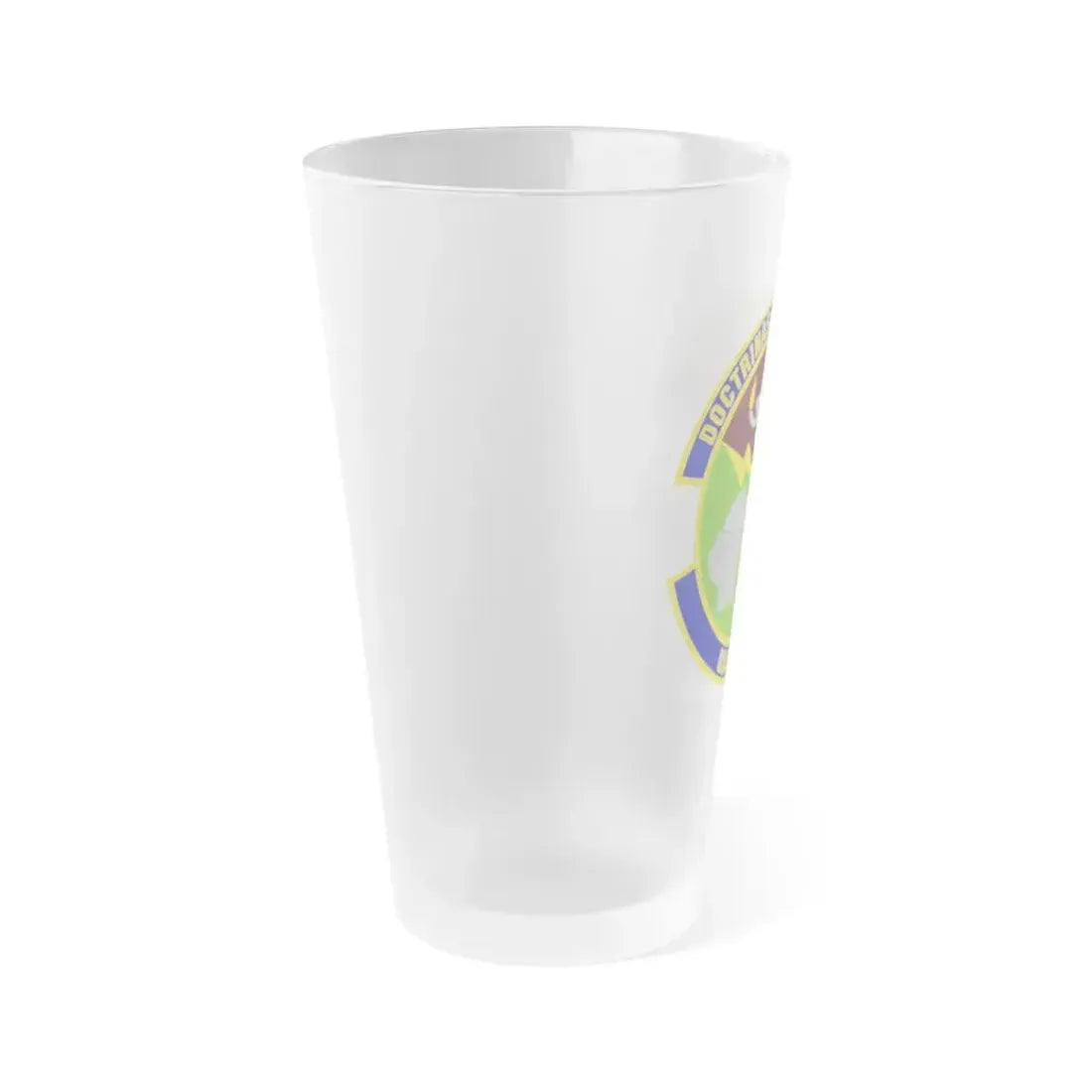 4 Combat Training Squadron USAFE (U.S. Air Force) Frosted Pint Glass 16oz - Go Mug Yourself