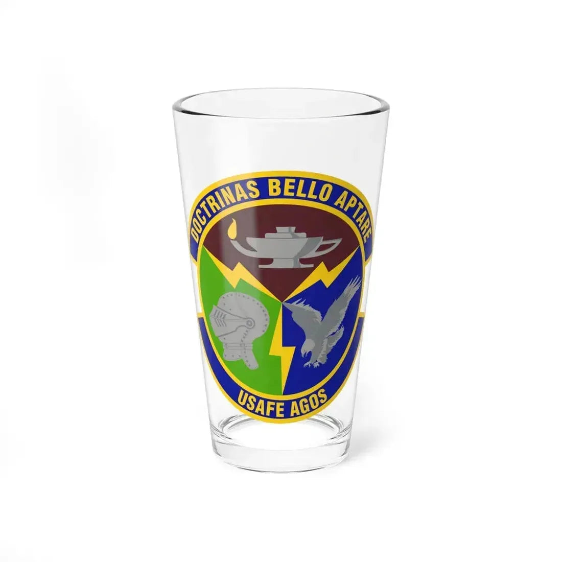 4 Combat Training Squadron USAFE (U.S. Air Force) Pint Glass 16oz 16oz - Go Mug Yourself